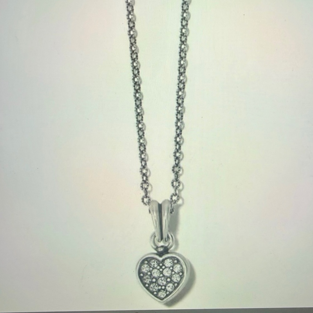Brighton Meridian Zenith Heart Necklace NWT
